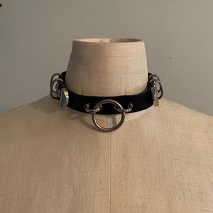 O-Ring Leather Choker